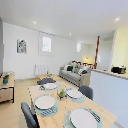 Apartman L'elegant De La Bascule - 4 Voyageurs - Wifi *